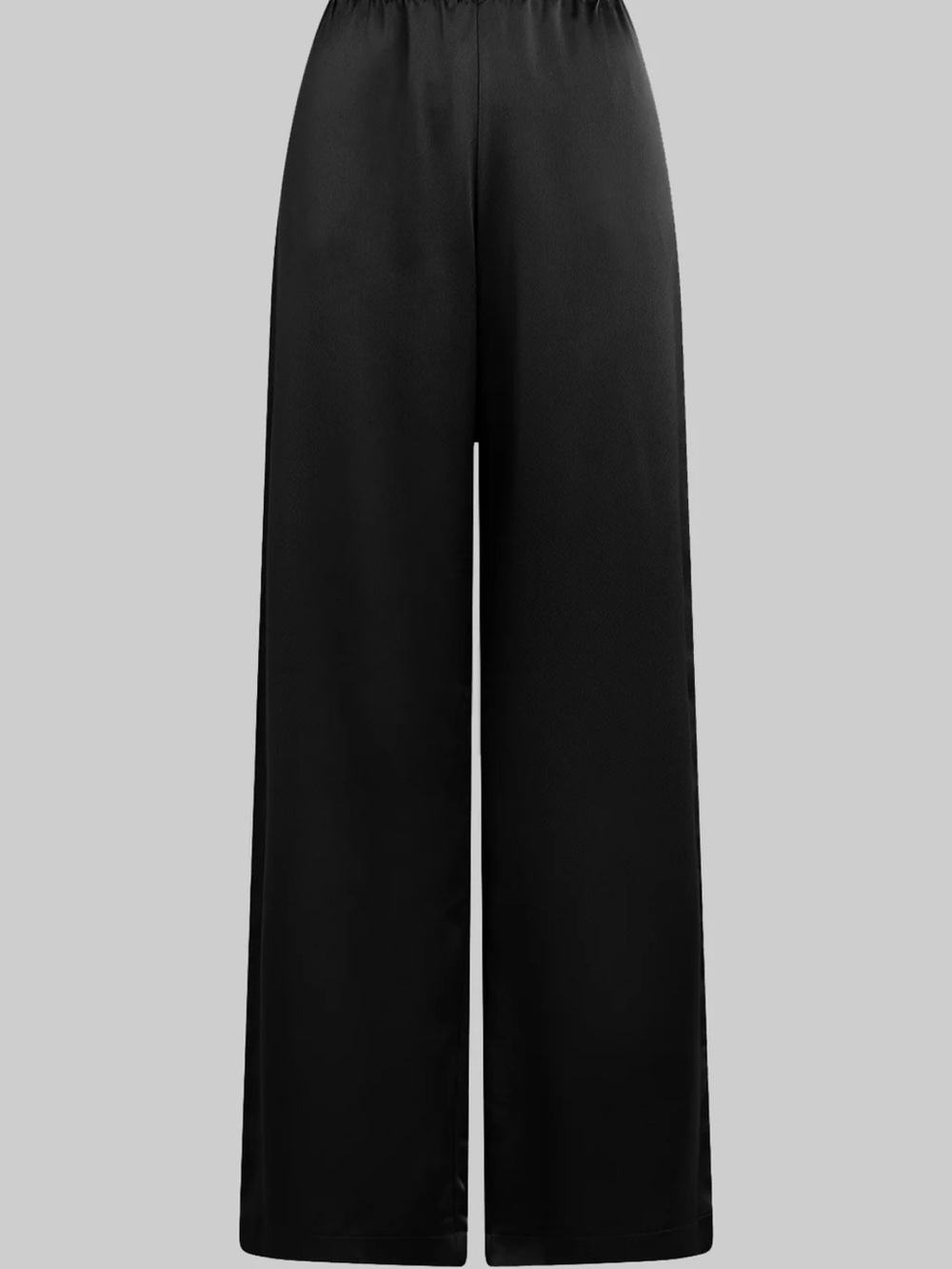 Leset Barb Wide Leg Satin Pants